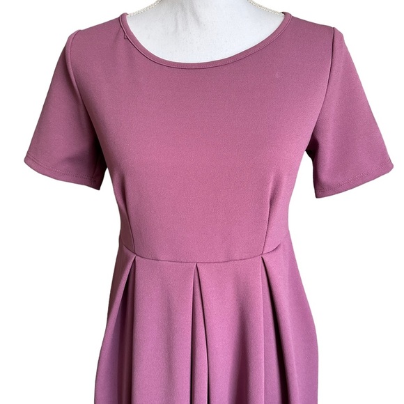 Hello Miz Women’s Maternity Short Sleeve Pleated Dress Size Small - Picture 5 of 17